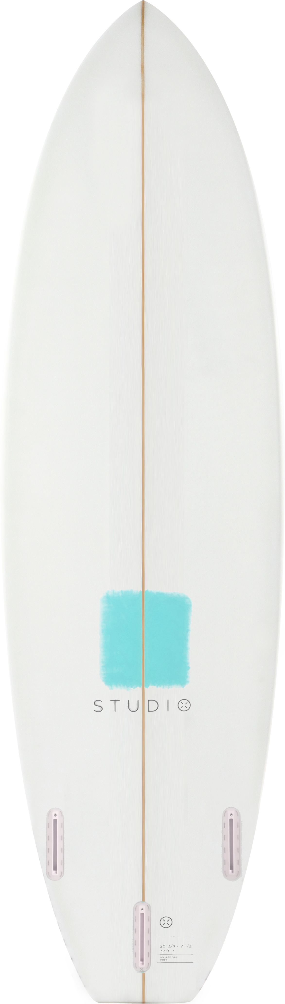 Tabla de surf de segundo grado - <tc>Zoom</tc> - 5-4 Blanco/Verde azulado