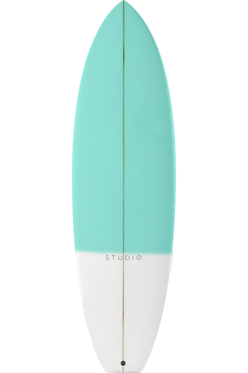 2nd Grade Surfboard - Zoom - 4-10 Teal/White Kid