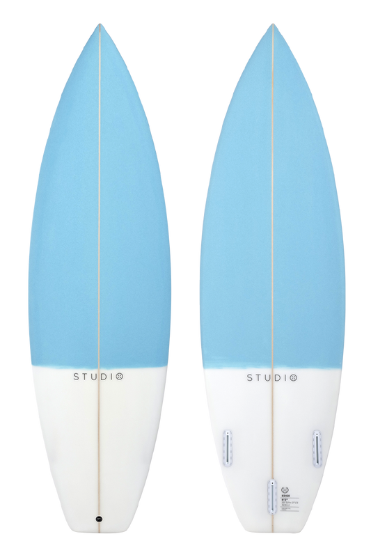 Surfbrett der 2. Klasse – <tc>Edge</tc> – 6-0 Lite Blau/Weiß