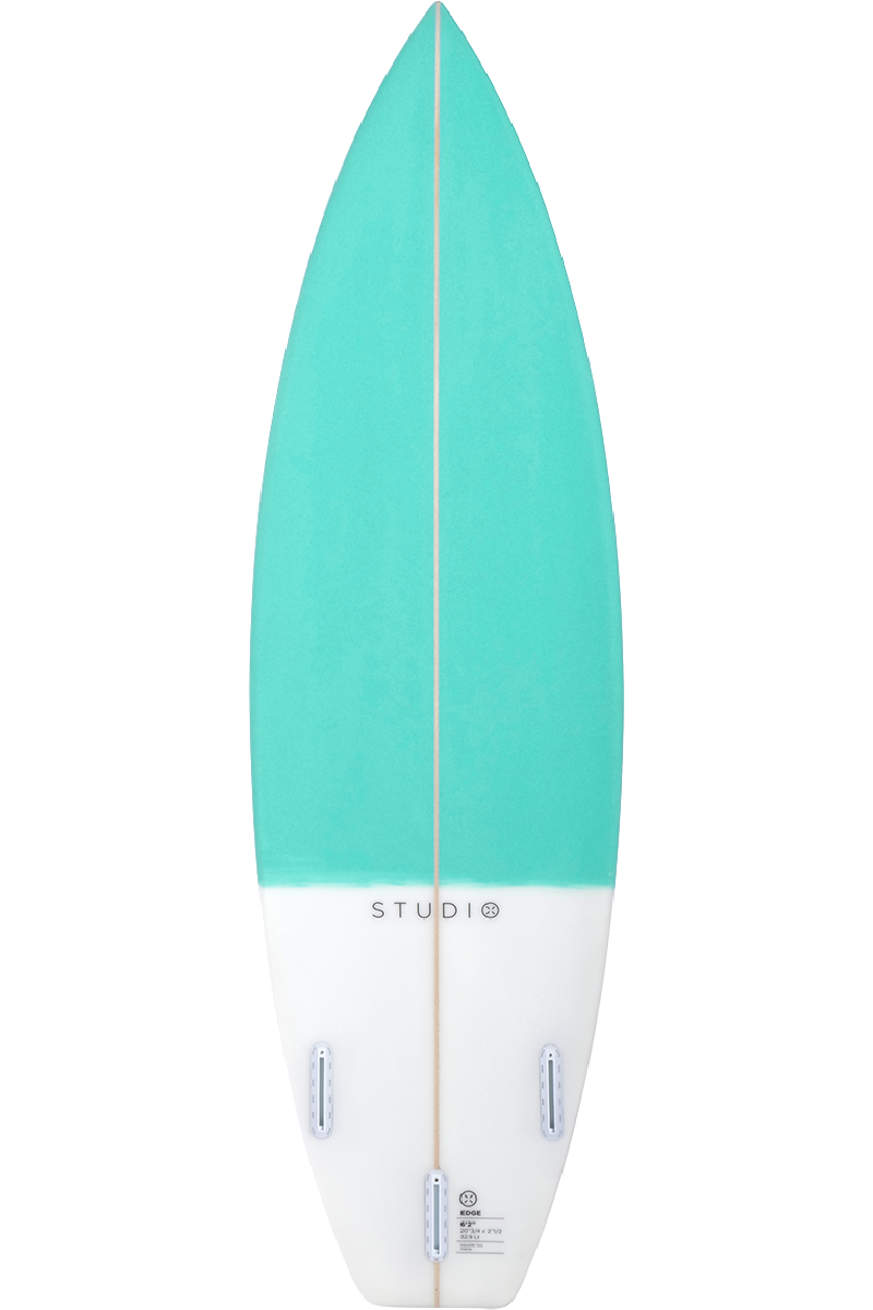 2nd Grade Surfboard - Edge 6-4 Teal/White