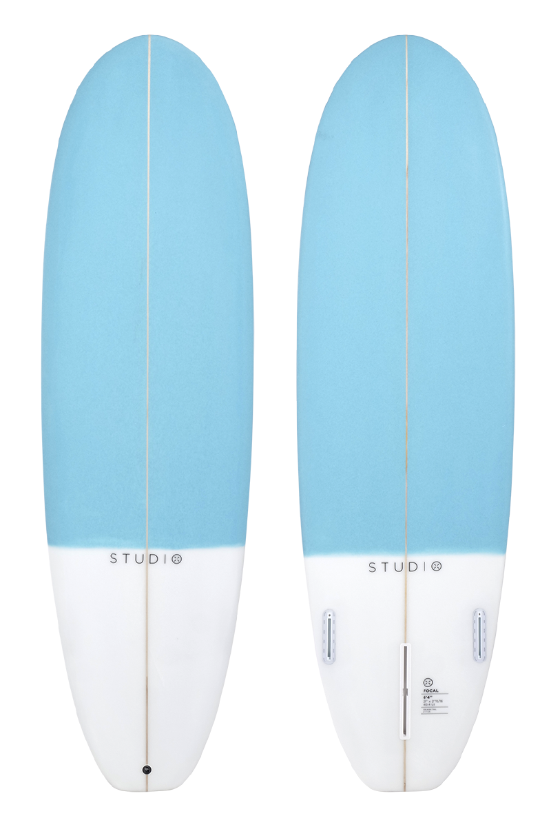 【程度良好】SOLID Surf Boards 7.0 blue/white長さ7