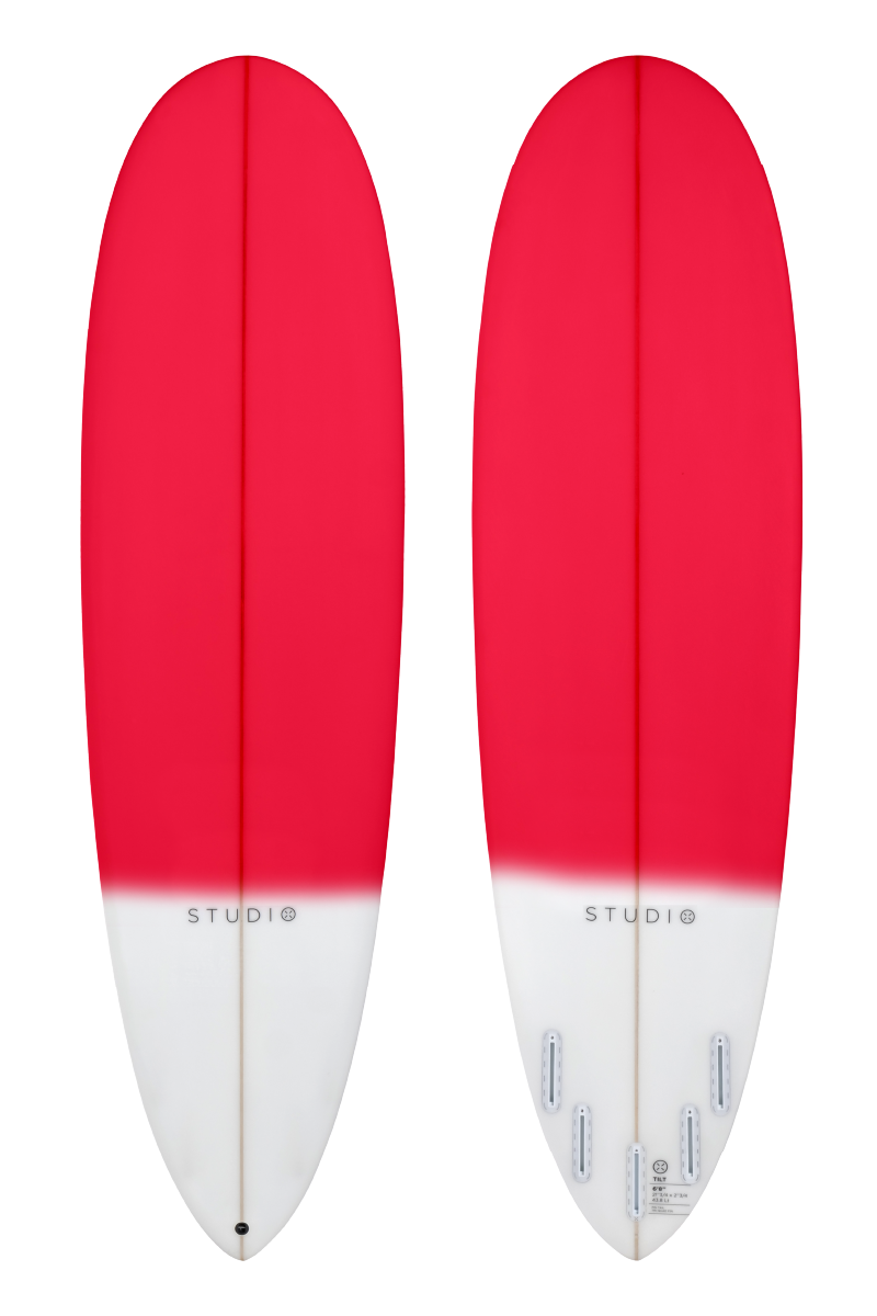 2nd Grade Surfboard - Tilt - 6-8 Red/White