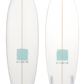 Decoration Surfboard - Lens 6-0 White/Teal