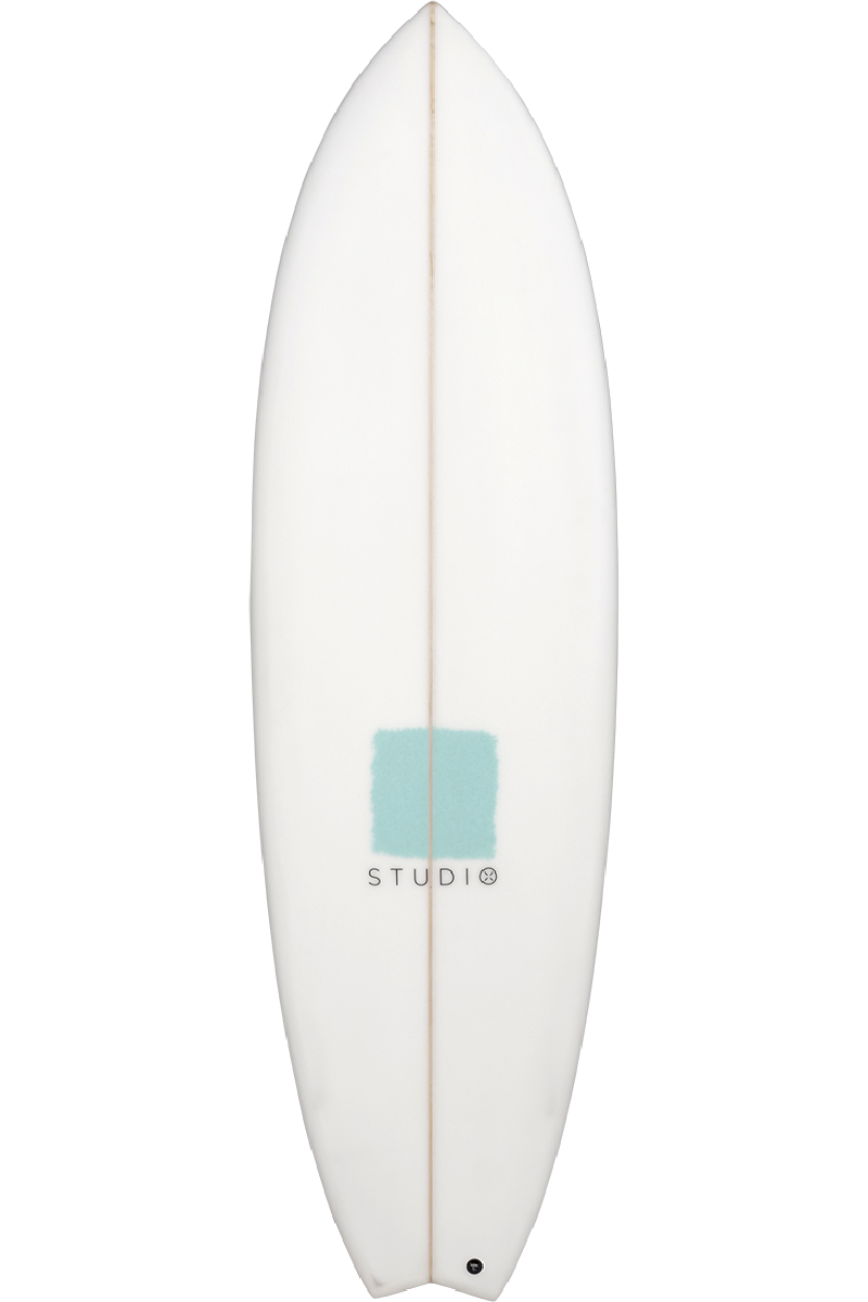 2nd Grade Surfboard - Lens 6-0 White/Teal