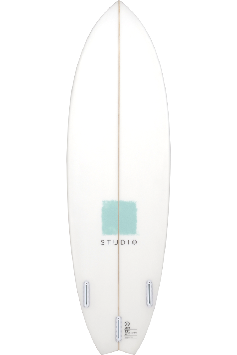 2nd Grade Surfboard - Lens 6-0 White/Teal