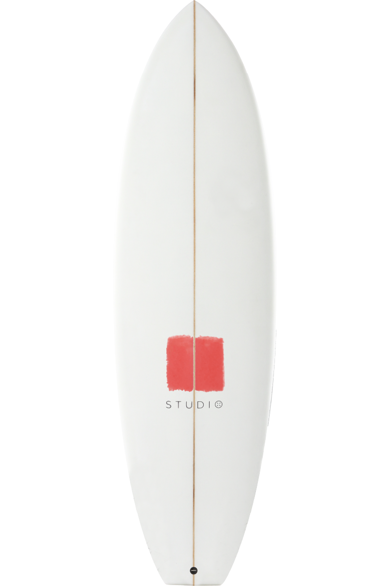 2nd Grade Surfboard - Zoom - 4-10 White/Red Kid
