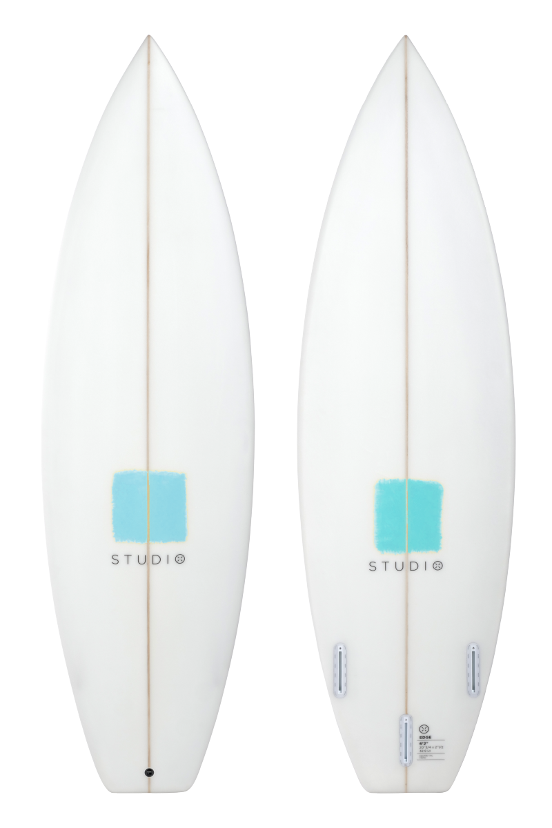 Decoration Surfboard - Edge - 6-4 - White/LiteBlue