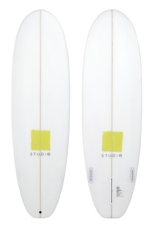 Decoration Surfboard - Focal 6-4 White/Anise