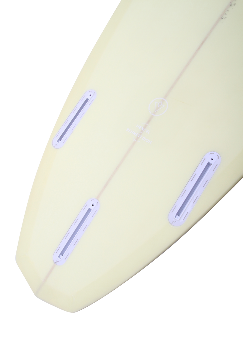 VENON Surfboards - Compass - Funboard - Pastel Yellow - Diamond Tail