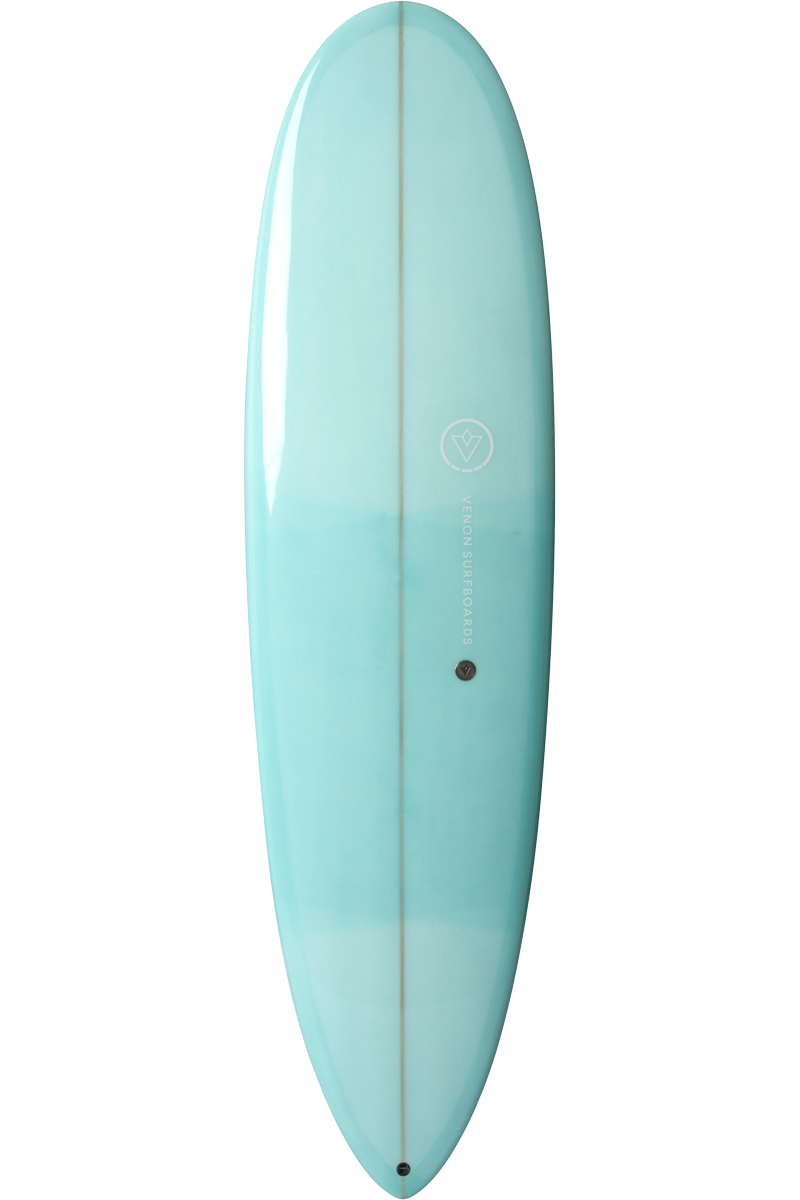 VENON Surfboards - Gopher - Hybrid Pintail - Double Layer Teal - Pin Tail