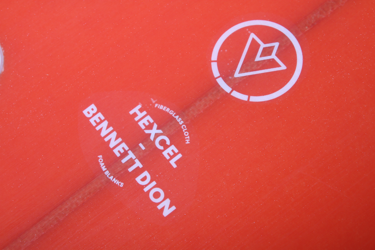 VENON Surfboards - Gopher - Hybrid Pintail - White Deck Corail - Pin Tail