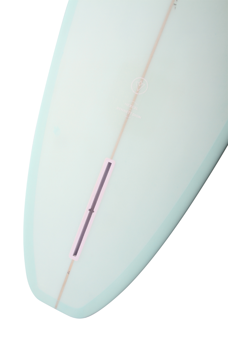 VENON Surfboards - Landmark - Longboard Noserider - Pastel Green - Squash Tail