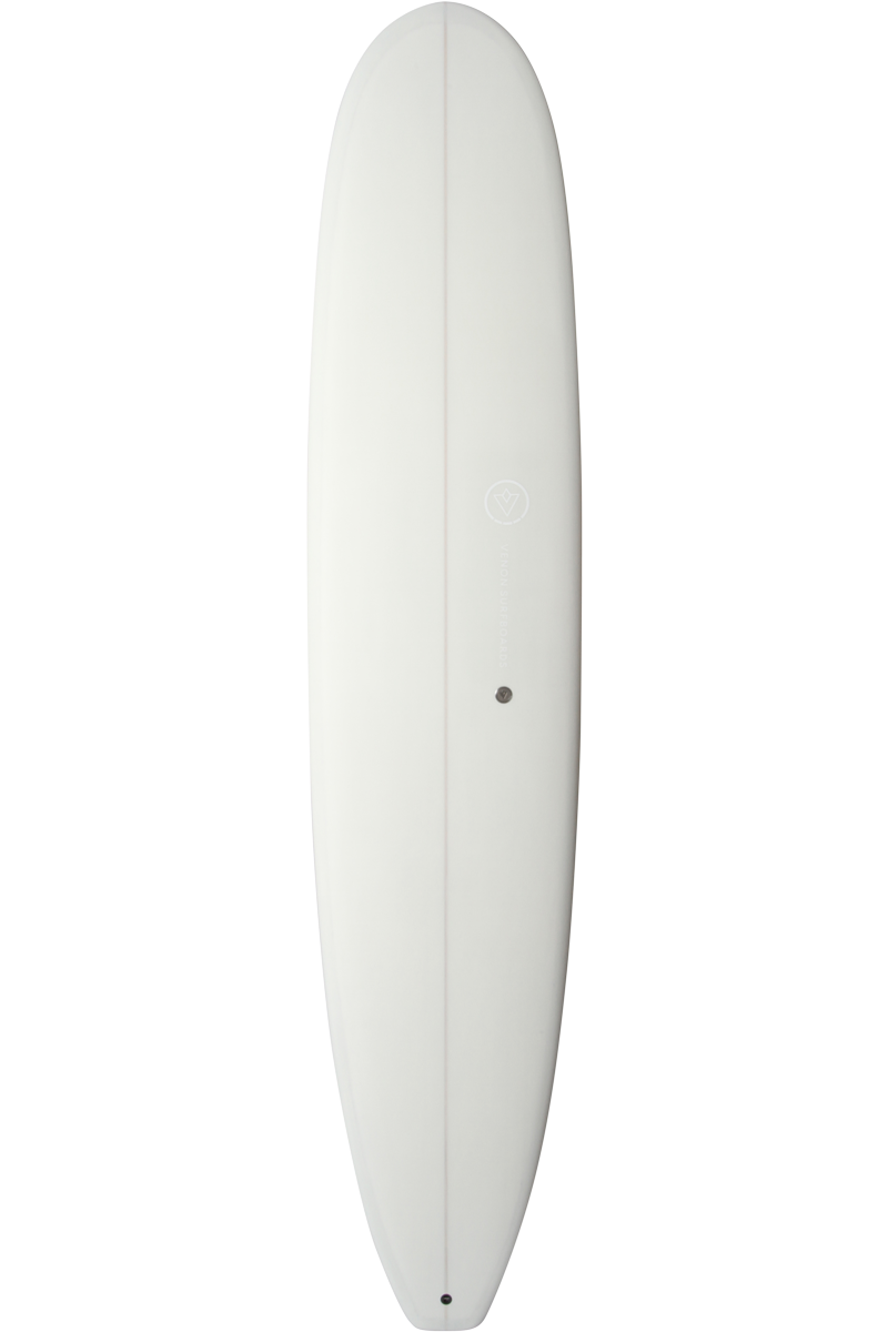 VENON Surfboards - Longsoul - Longboard Polyvalent - Pastel Grey - Squash Tail