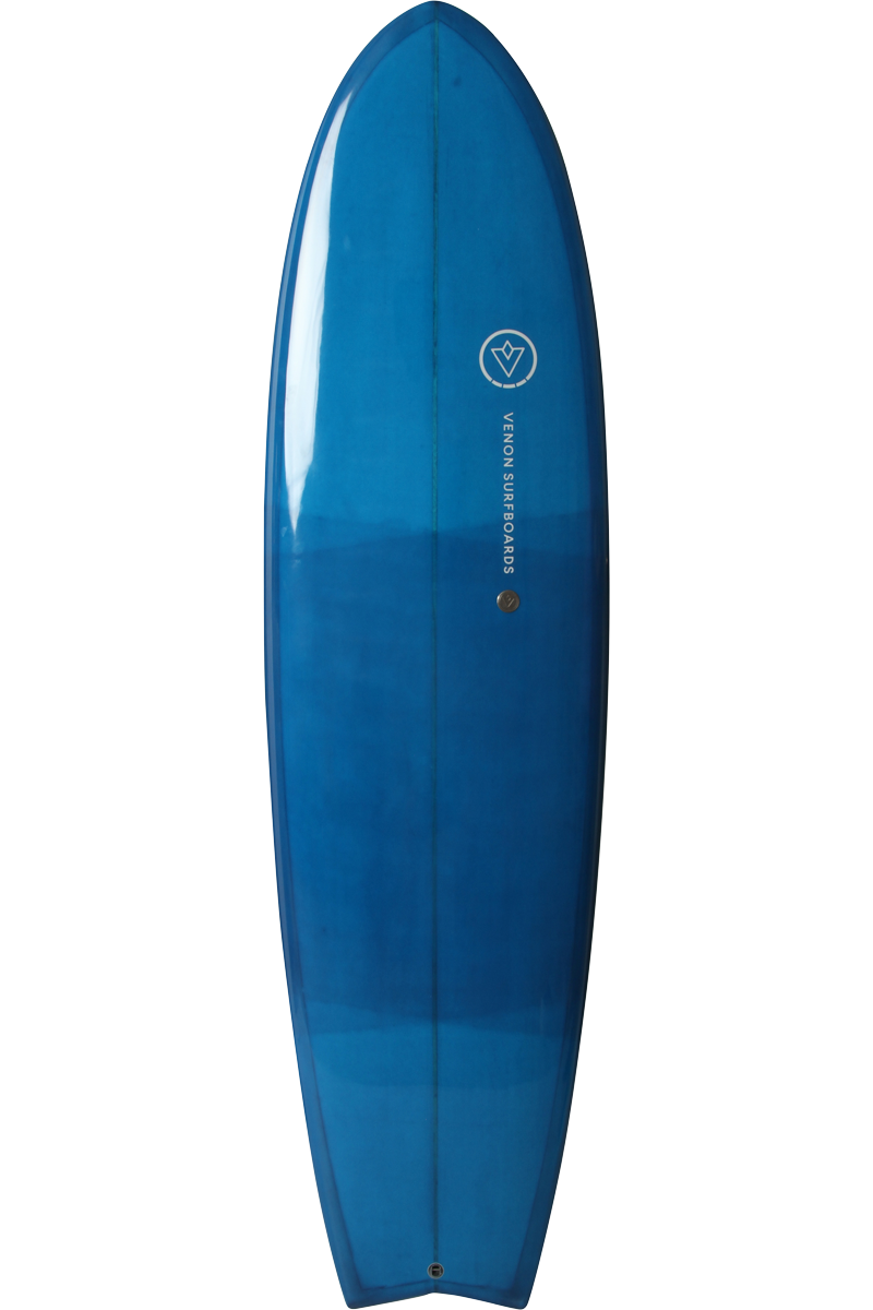 VENON Surfboards - Spectre - Hybrid Fish - Double Layer Dark Blue - Swallow Tail