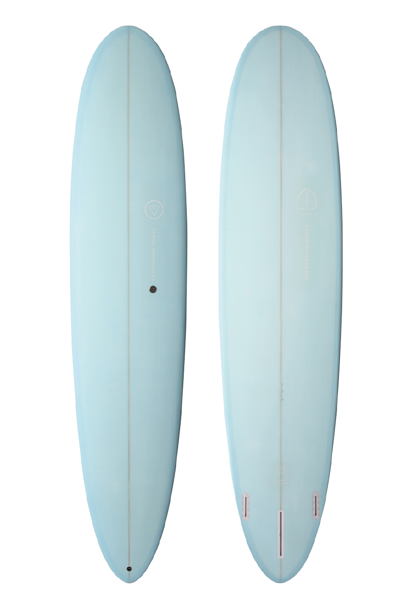 Decoration Surfboard - Volute - Pastel Teal
