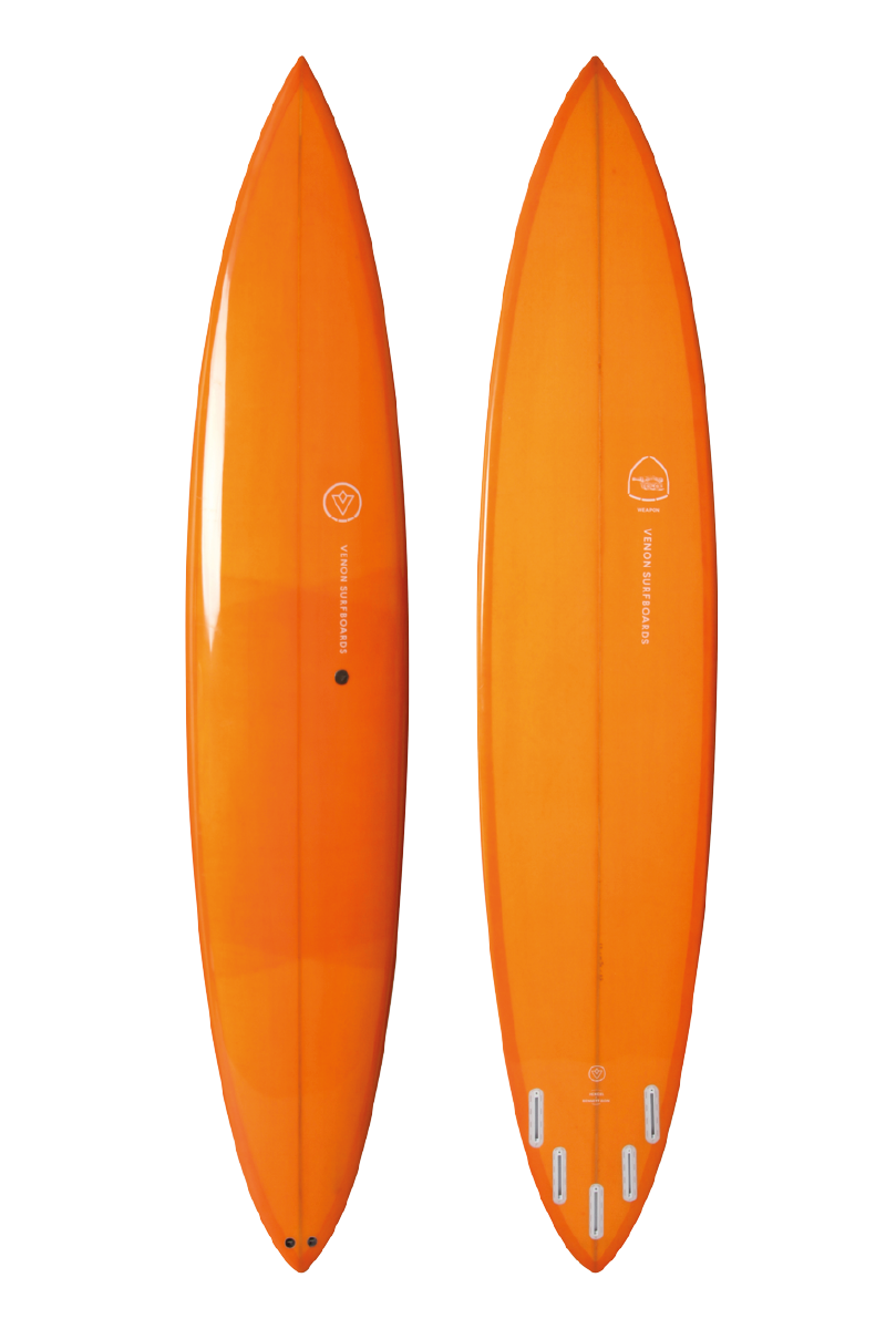 Decoration Surfboard - Weapon - Double Layer Orange