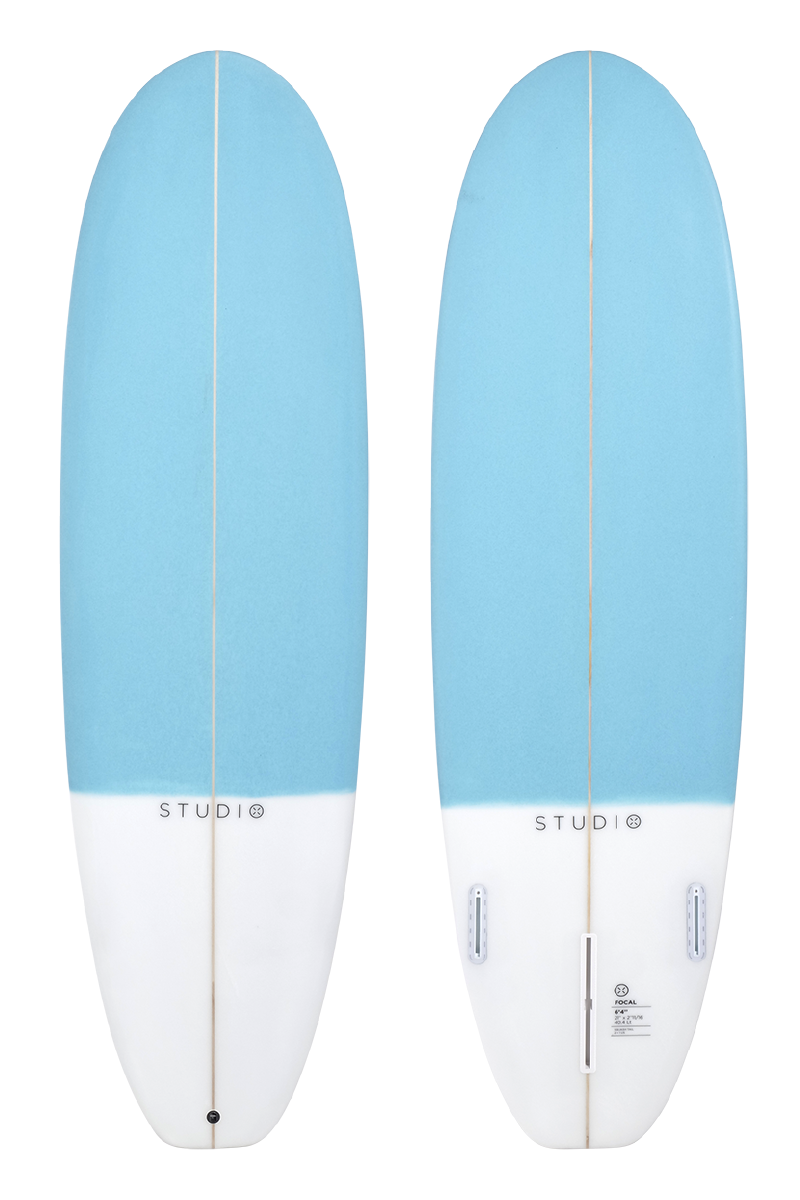 STUDIO SURFBOARDS FOCAL 6 4 LITE BLUE WHITE VENON Surfboards