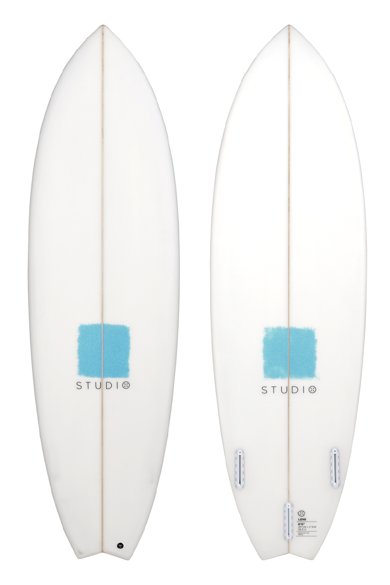 STUDIO SURFBOARDS FILTER 6-3 WHITE/LITEBLUE