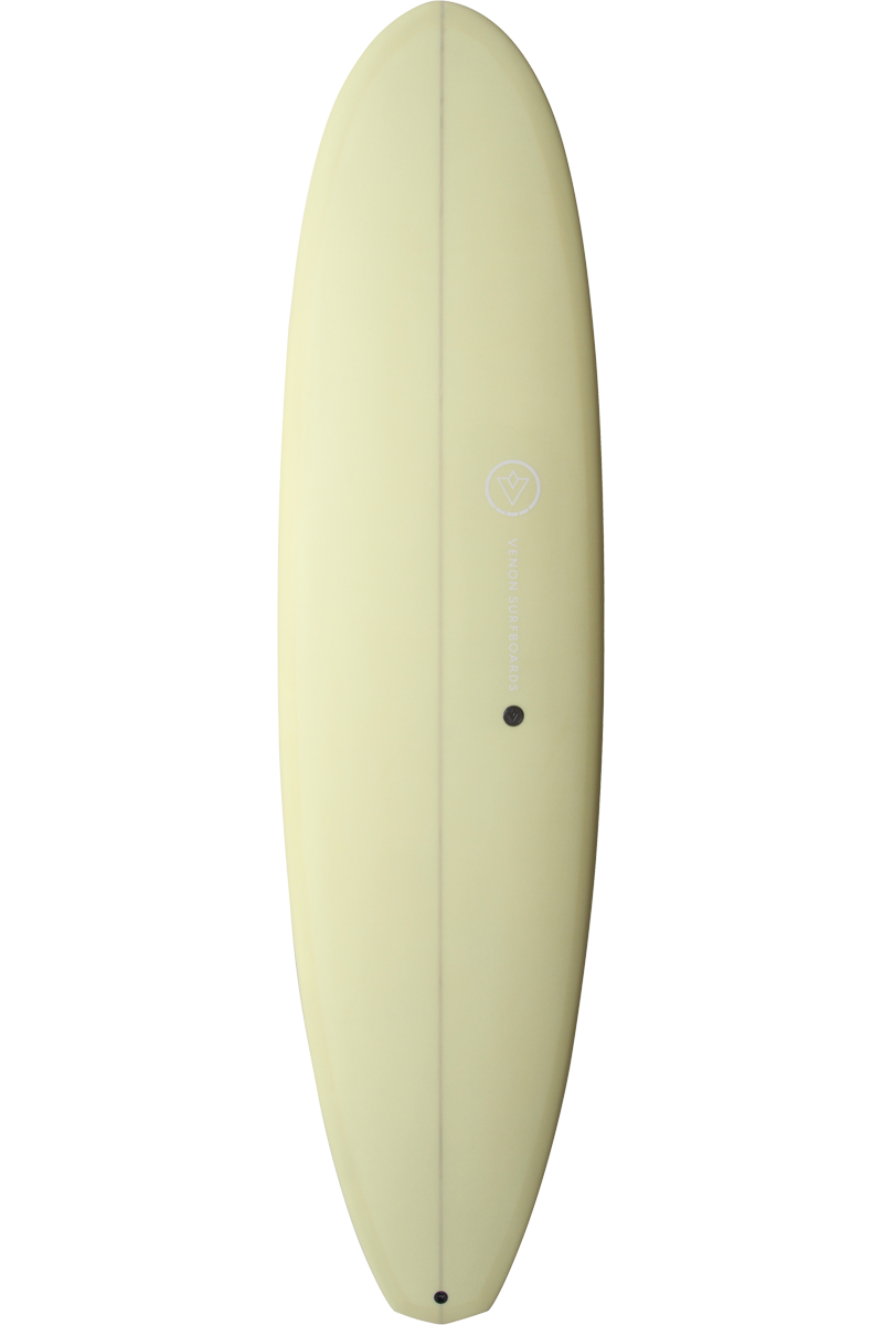 VENON Surfboards - Compass - Funboard - Pastel Yellow - Diamond Tail