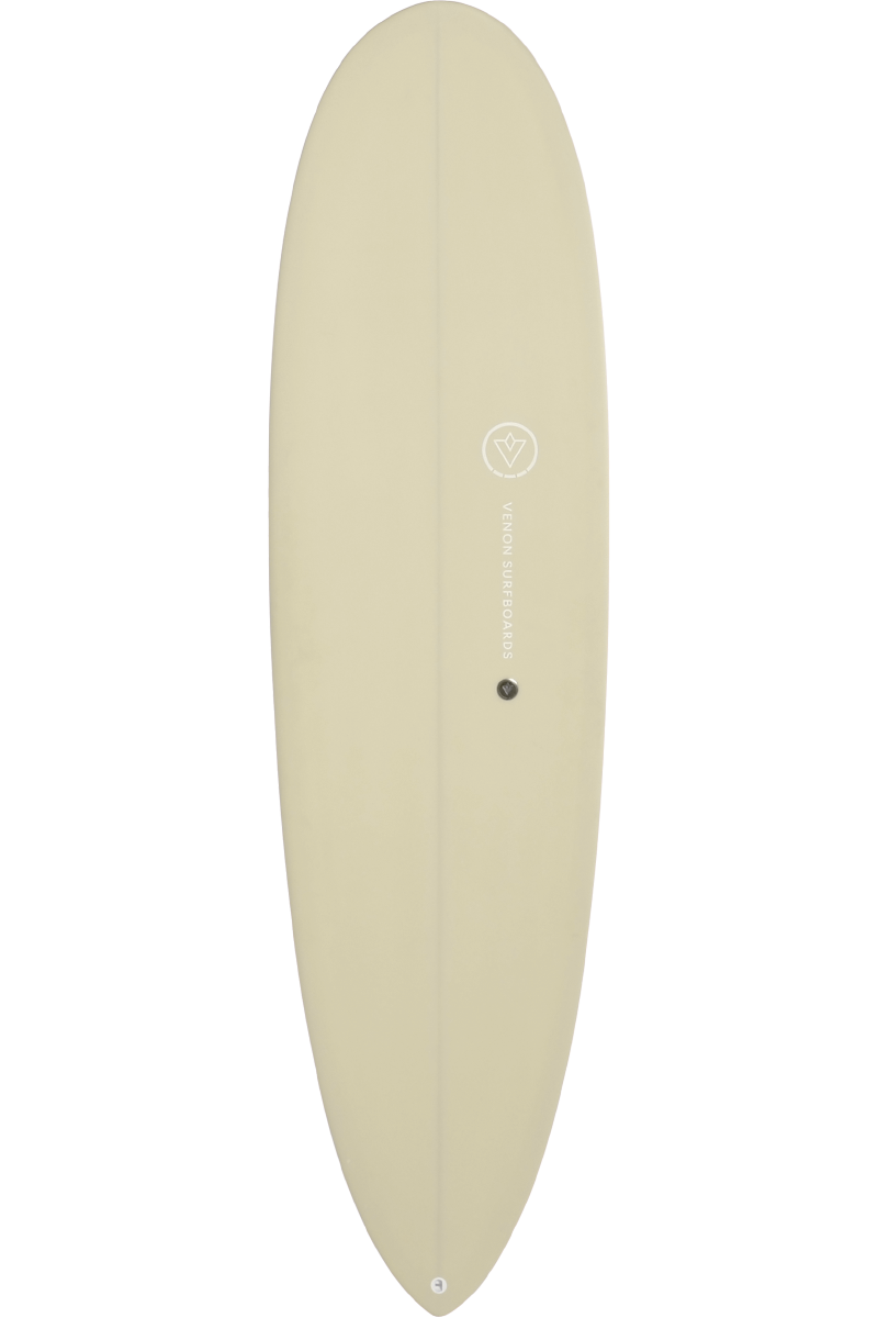 VENON Surfboards - Gopher - Hybrid Pintail - Pastel Cream - Pin Tail