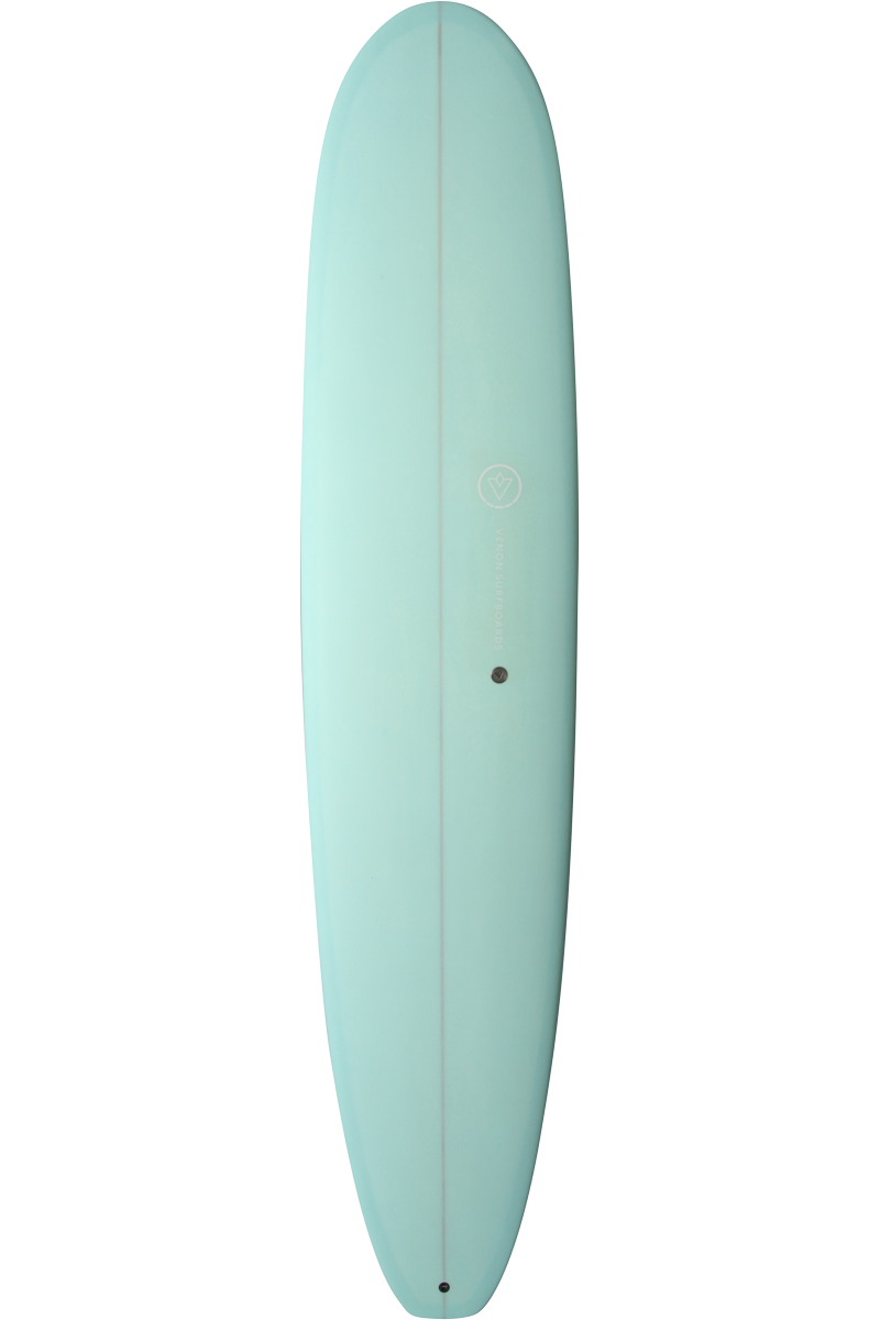 VENON Surfboards - Landmark - Longboard Noserider - Pastel Green - Squash Tail