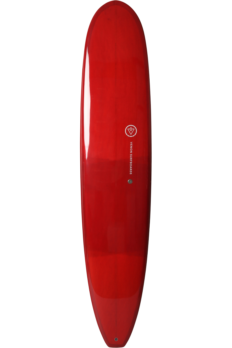 VENON Surfboards - Longsoul - Longboard Polyvalent - Double Layer Wine - Squash Tail