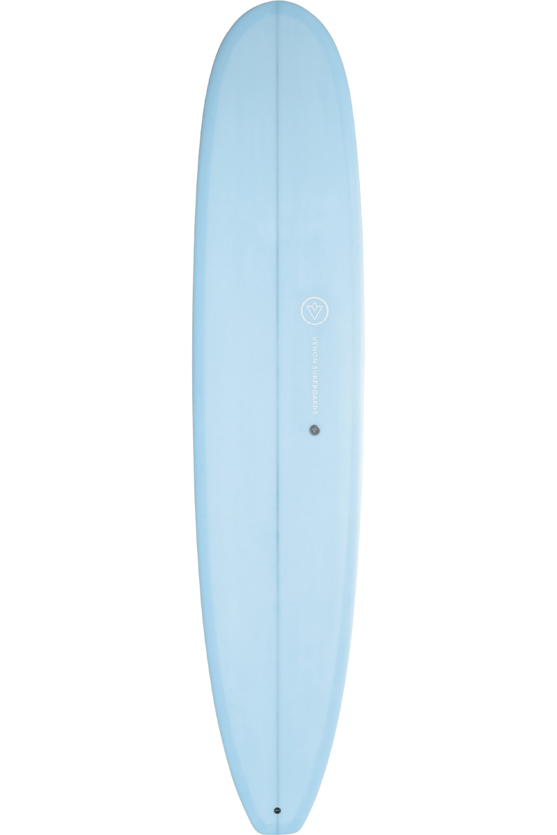 VENON Surfboards - Longsoul - Longboard Polyvalent - Pastel Blue - Squash Tail