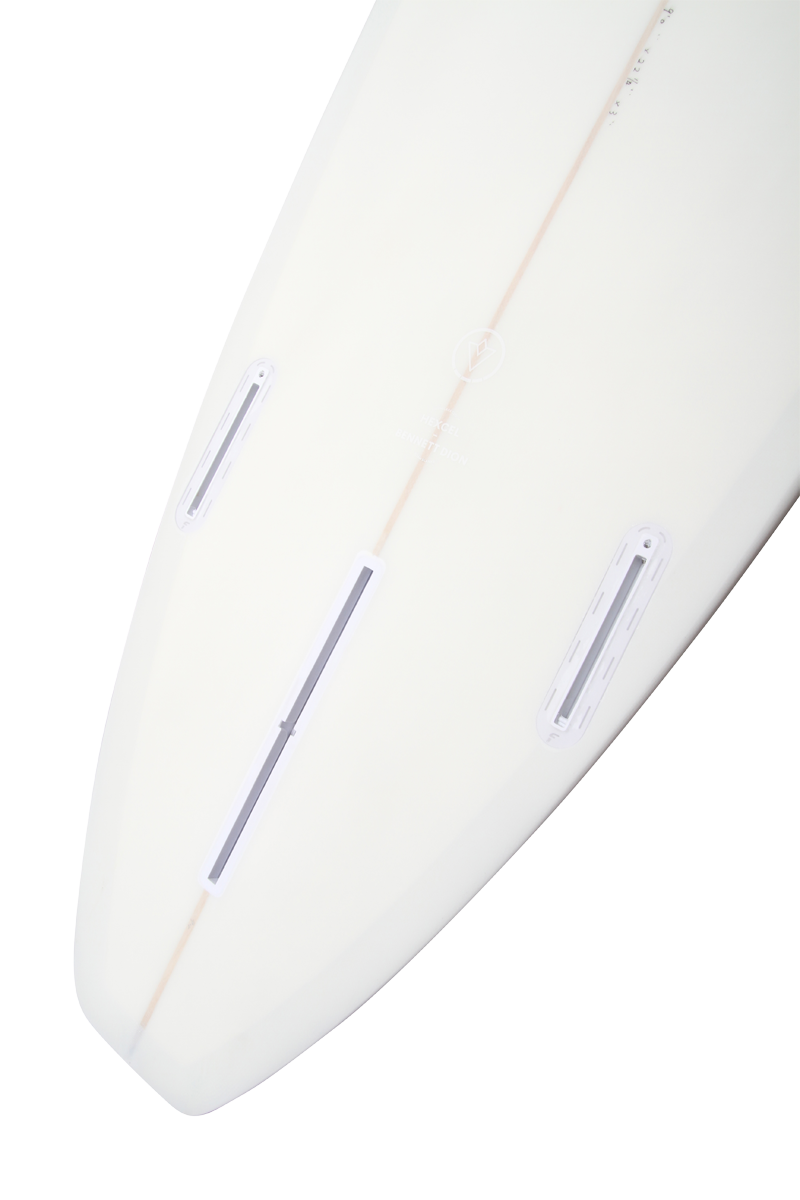 VENON Surfboards - Longsoul - Longboard Polyvalent - Pastel Grey - Squash Tail