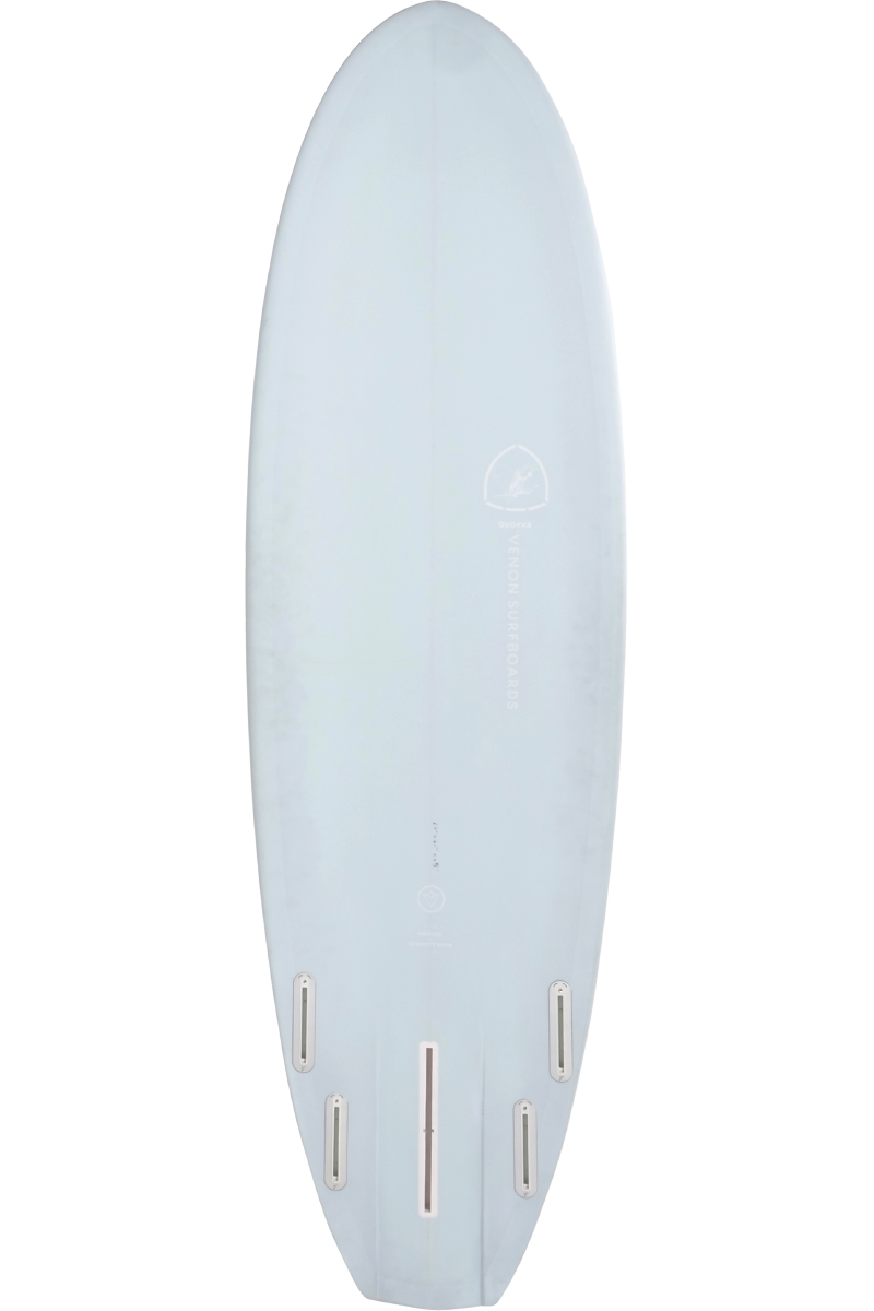 VENON Surfboards - Quokka - Hybrid 5 Fins - Pastel Blue - Squash Tail