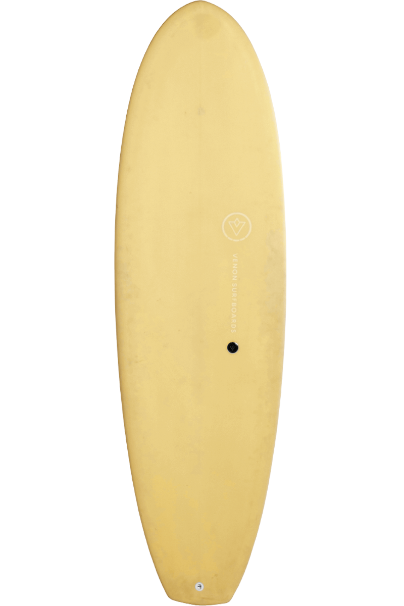 VENON Surfboards - Quokka - Hybrid 5 Fins - Pastel Straw - Squash Tail