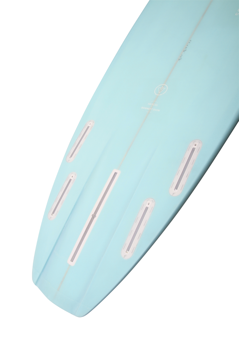 VENON Surfboards - Quokka - Hybrid 5Fins - Pastel Teal - Squash Tail