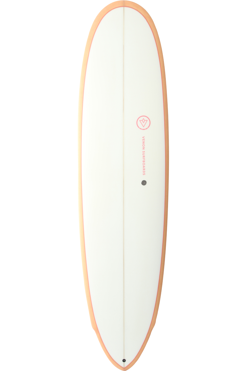 Zeppelin - Funboard - White Deck Pink