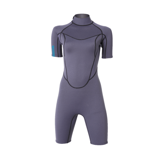 2/2 Shorty Stamiina Flatlock - Combinaison Surf Femme