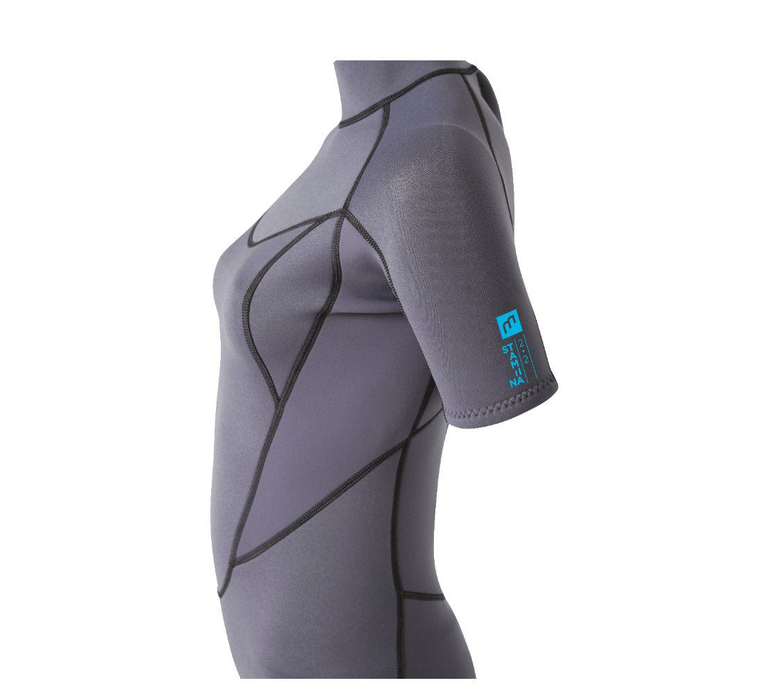 2/2 Shorty Stamiina Flatlock - Combinaison Surf Femme