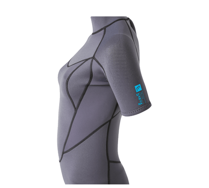 2/2 Shorty Stamiina Flatlock - Combinaison Surf Femme