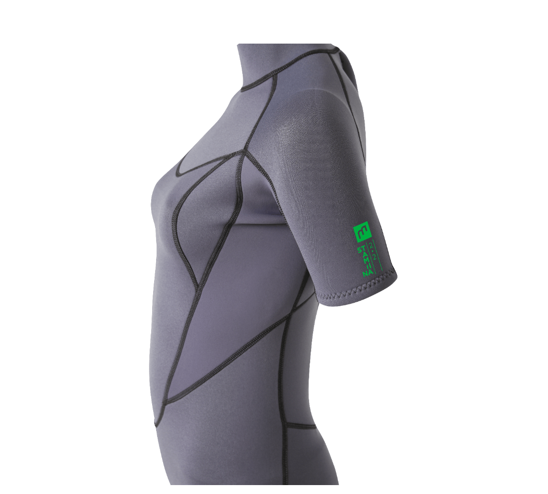 2/2 Shorty Stamiina Flatlock - Combinaison Surf Femme
