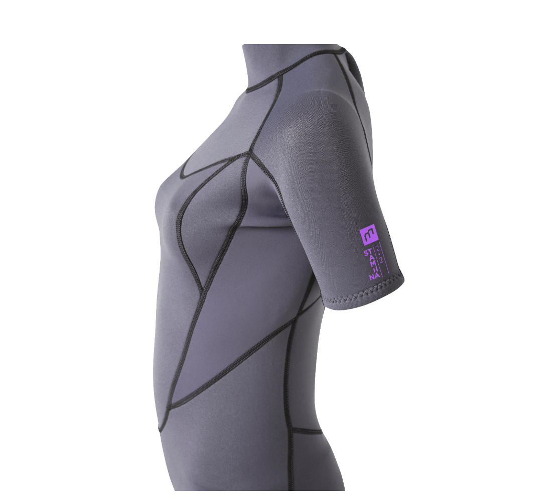 2/2 Shorty Stamiina Flatlock - Combinaison Surf Femme