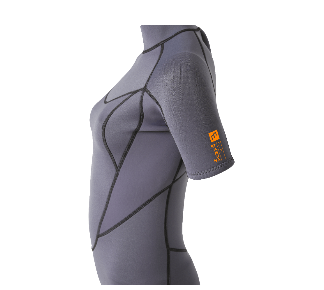 2/2 Shorty Stamiina Flatlock - Combinaison Surf Femme