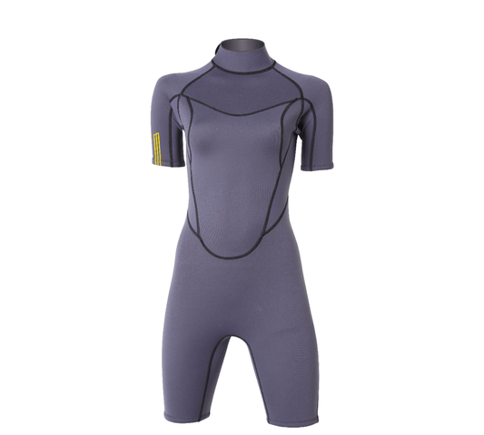 2/2 Shorty Stamiina Flatlock - Combinaison Surf Femme