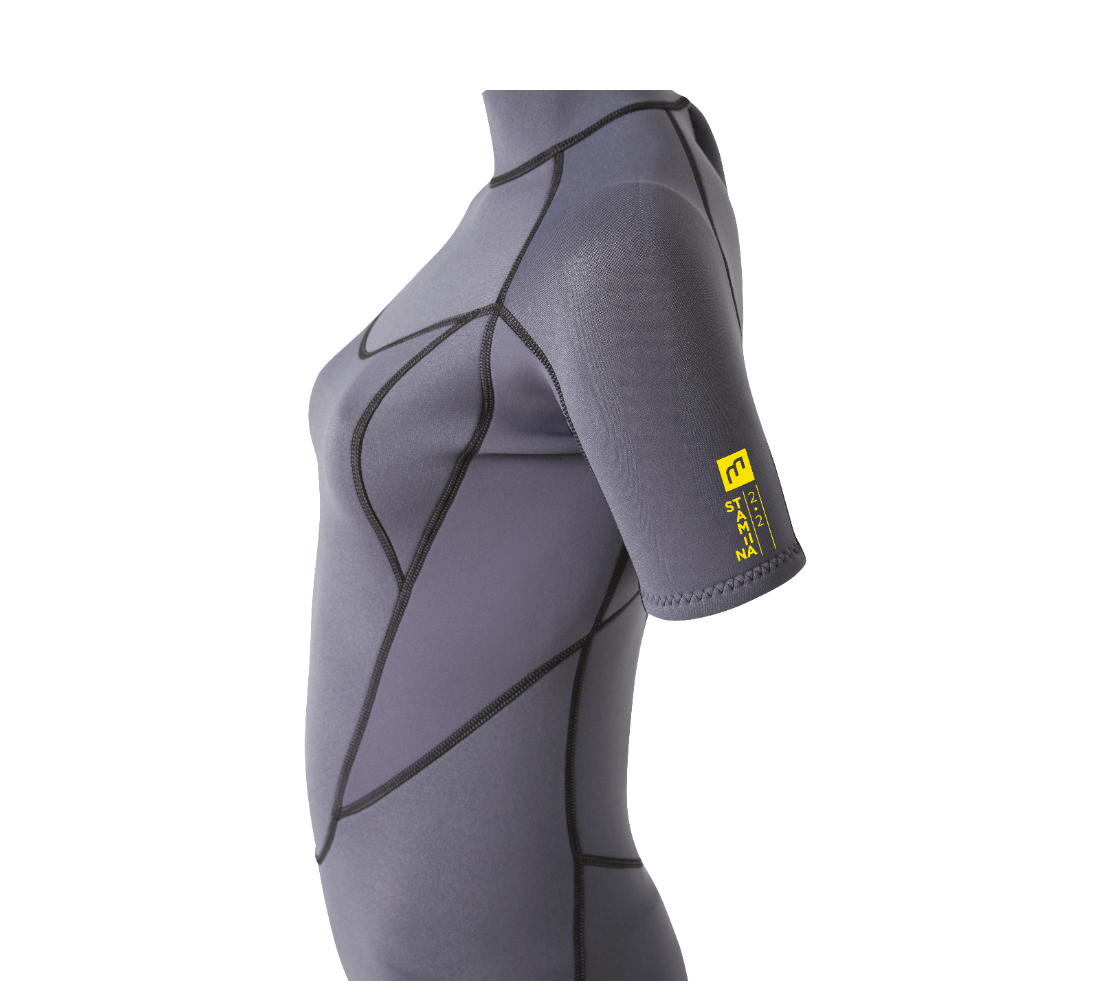 2/2 Shorty Stamiina Flatlock - Combinaison Surf Femme