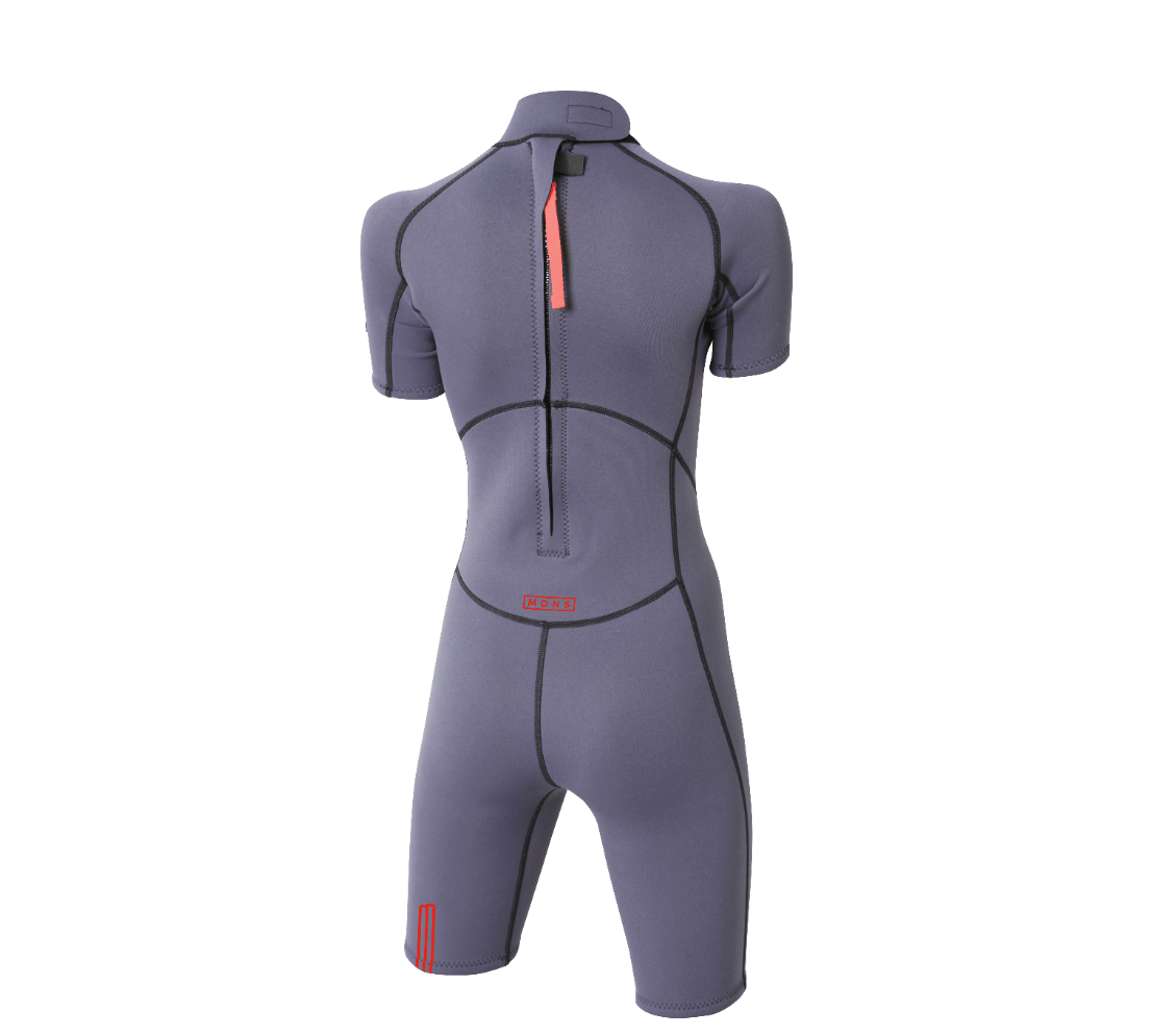 2/2 Shorty Stamiina Flatlock - Combinaison Surf Femme