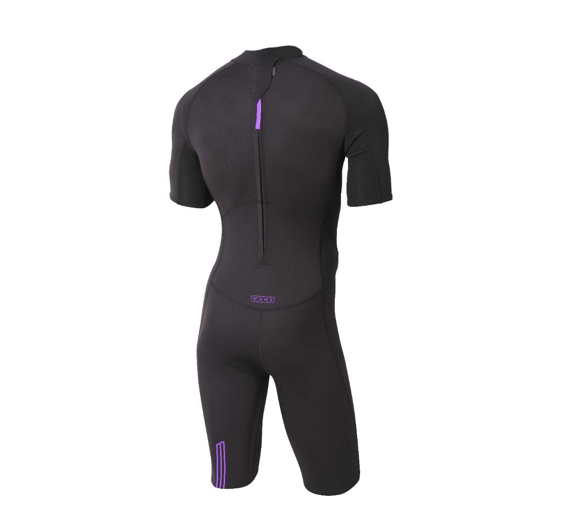 2/2 Shorty Stamiina Flatlock - Combinaison Surf Homme