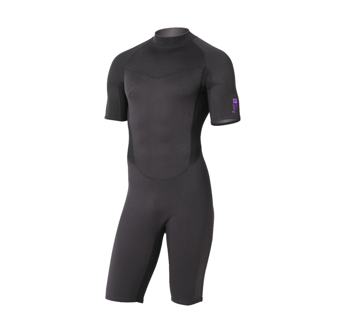 2/2 Shorty Stamiina Flatlock - Combinaison Surf Homme