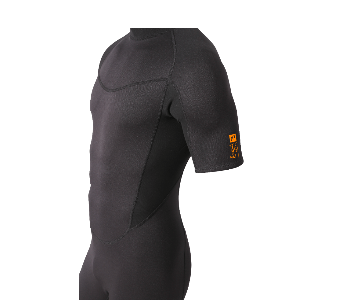 2/2 Shorty Stamiina Flatlock - Combinaison Surf Homme