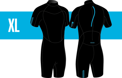 2/2 Shorty Stamiina Flatlock - Combinaison Surf Homme
