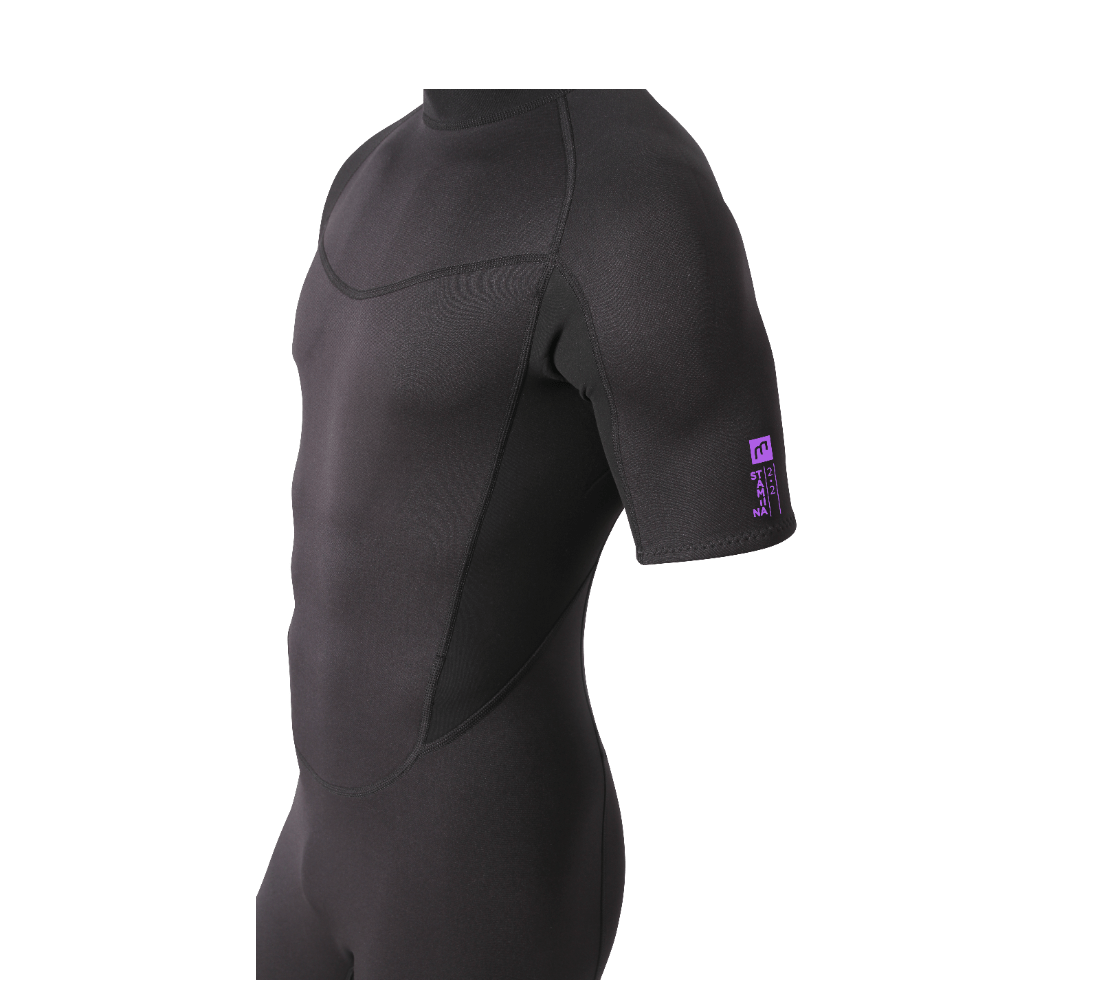 2/2 Shorty Stamiina Flatlock - Combinaison Surf Homme