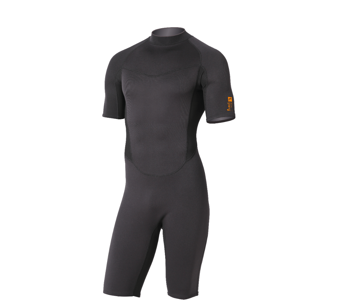 2/2 Shorty Stamiina Flatlock - Combinaison Surf Homme