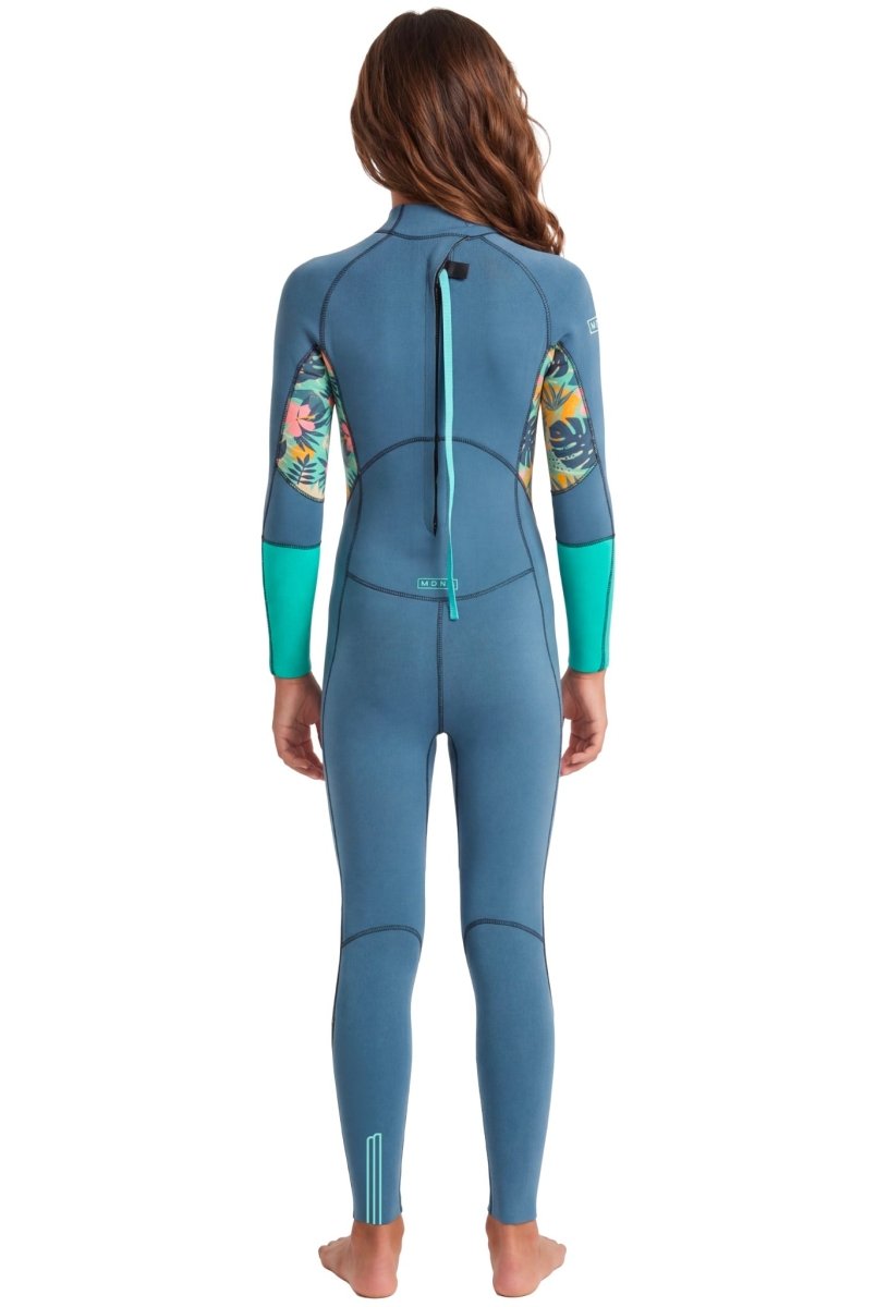 3/2 Pioneer - Zip Dos L/S Combinaison Surf Fille