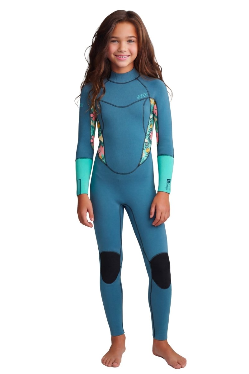 3/2 Pioneer - Zip Dos L/S Combinaison Surf Fille