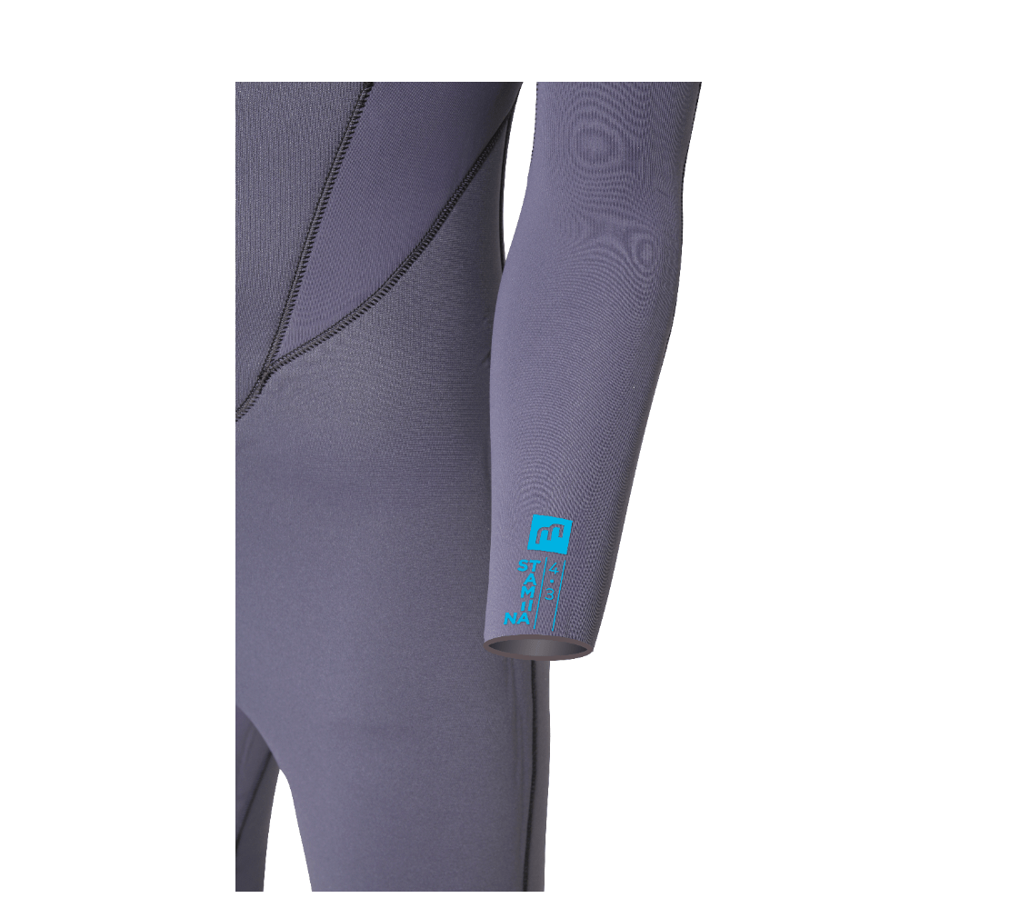 4/3 Stamiina GBS Backzip - Combinaison Surf Femme